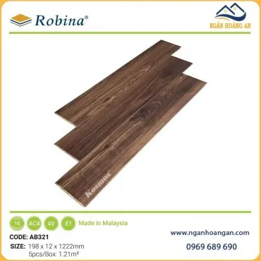 Sàn Gỗ Công Nghiệp Malaysia Robina AB321 12mm