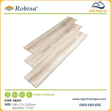 Sàn Gỗ Công Nghiệp Malaysia Robina 12mm AB324 