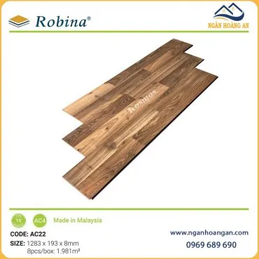 Sàn Gỗ Công Nghiệp Malaysia Robina AC22 8mm