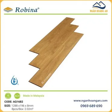 Sàn Gỗ Công Nghiệp Malaysia Robina Aqua AQ1682 8mm