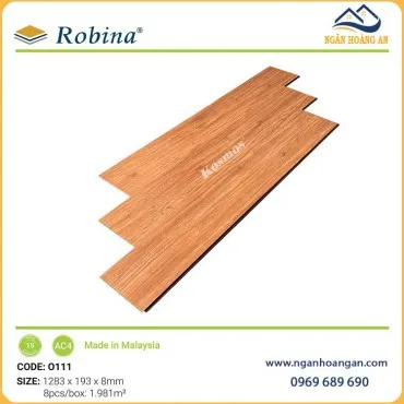 Sàn Gỗ Công Nghiệp Malaysia Robina O111 8mm