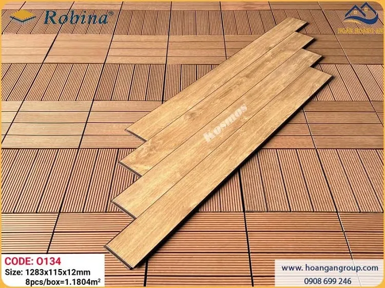 Sàn Gỗ Công Nghiệp Malaysia Robina O134 12mm