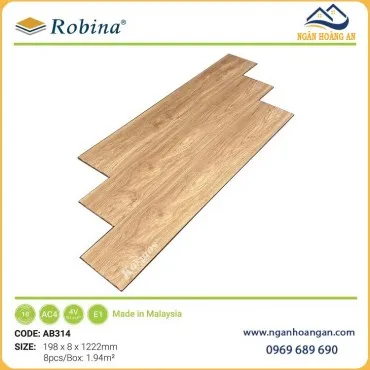 Sàn Gỗ Công Nghiệp Malaysia Robina AB314 8mm