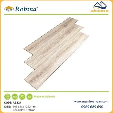 Sàn Gỗ Công Nghiệp Malaysia Robina AB324 8mm