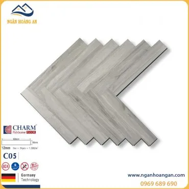 Sàn Gỗ Lát Xương Cá Charmwood C05 Dày 12mm