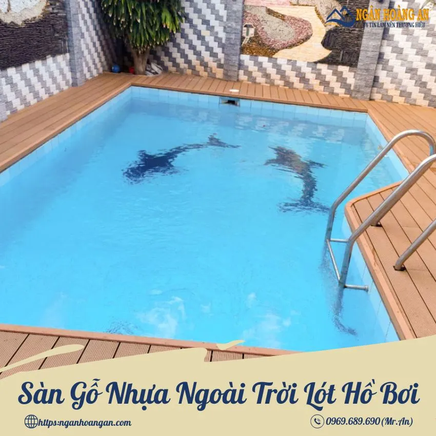 Sàn Gỗ Nhựa Ngoài Trời Lót Hồ Bơi Sàn Gỗ Nhựa Ngoài Trời Lót Hồ Bơi