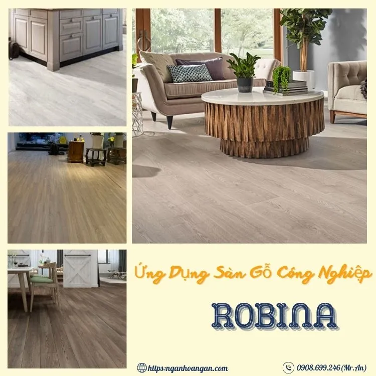 Sàn Gỗ Công Nghiệp Robina Aqua Ứng Dụng Cho Nội Thất Sàn Gỗ Công Nghiệp Robina Aqua Ứng Dụng Cho Nội Thất