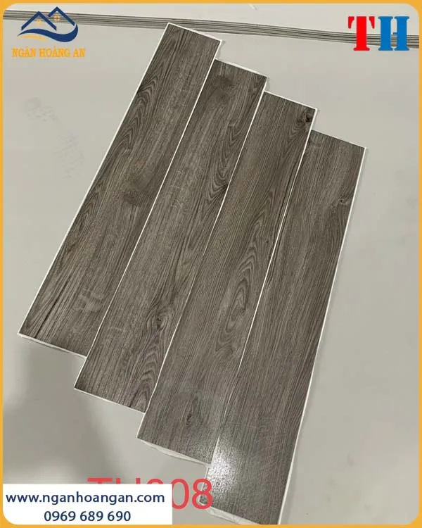 Sàn Nhựa Giả Gỗ Có Keo Sẵn THFLoor TH008 2mm
