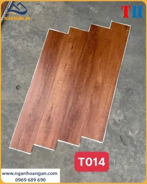 Sàn Nhựa Giả Gỗ Có Keo Sẵn THFLoor TH014  Dày 1.8mm