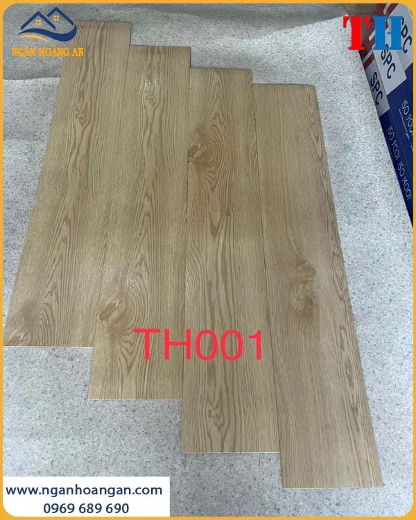 Sàn Nhựa Giả Gỗ Tự Dán THFLoor TH001 Dày 2mm