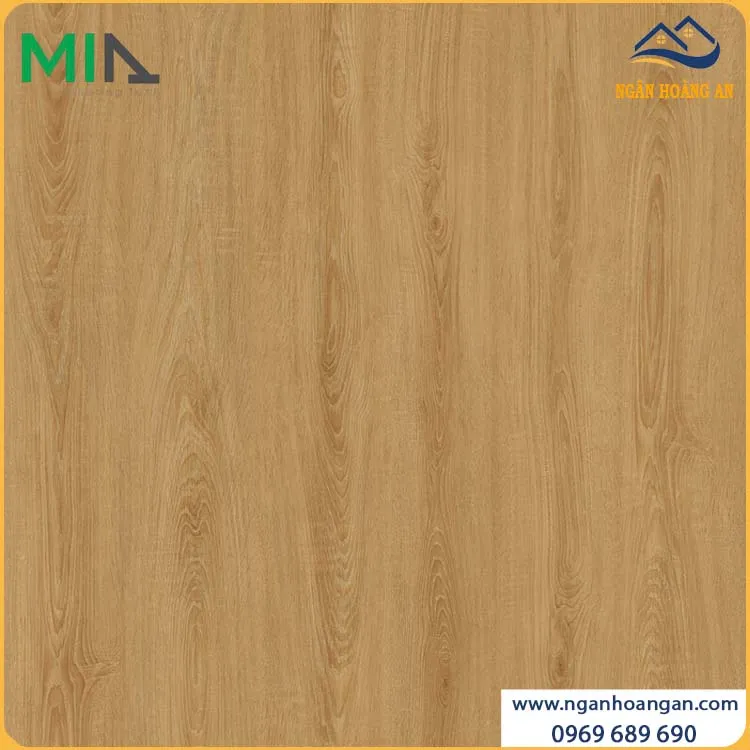 Sàn Nhựa Giả Gỗ Vinyl Hèm Khóa MIA MA 7008 Đế Cao Su 7mm