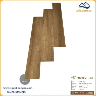 Sàn Nhựa Hèm Khóa Giả Gỗ Project Floor PW555 5.5mm