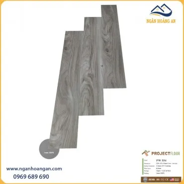 Sàn Nhựa Hèm Khóa Vân Gỗ Project Floor PW554 5.5mm