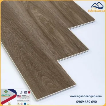 Sàn Nhựa Vinyl Hèm Khóa Đế Cao Su Glotex US107