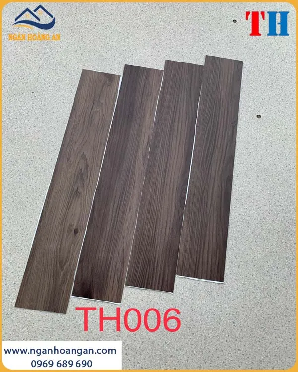 Tấm Lót Sàn Nhựa Giả Gỗ THFLoor TH006 Dày 2mm