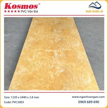 Tấm Nhựa Ốp Tường PVC Giả Đá Kosmos PVC2003