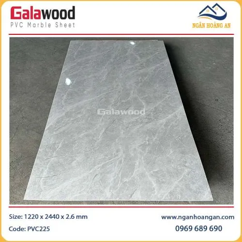 Tấm Nhựa PVC Giả Vân Bê Tông Galawood PVC225