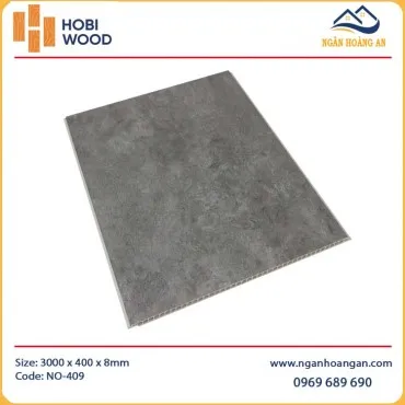 Tấm Nhựa Ốp Tường Giả Bê Tông HobiWood NO-409