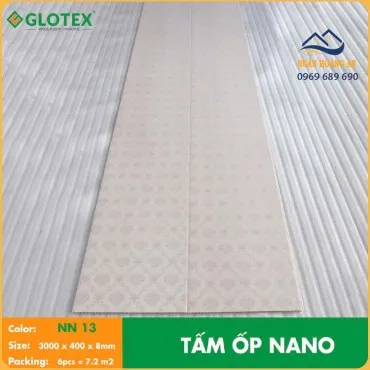 Tấm Nhựa Ốp Tường Ốp Trần Nano Glotex NN 13