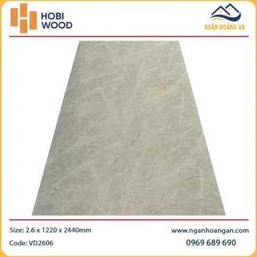 Tấm Nhựa Ốp Tường PVC Giả Đá HobiWood VD2606
