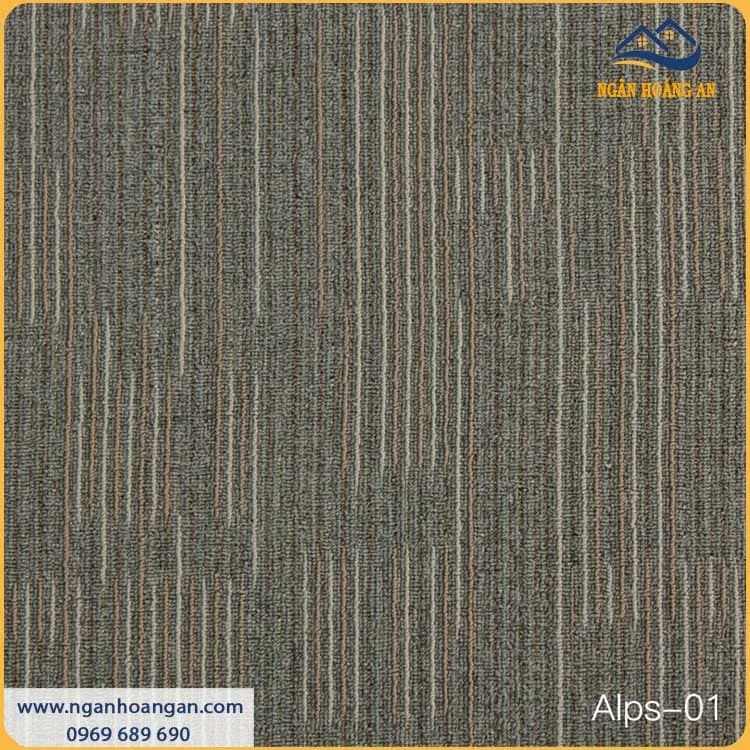 Thảm Nhựa Trải Sàn Văn Phòng ALPS-01 50x50cm