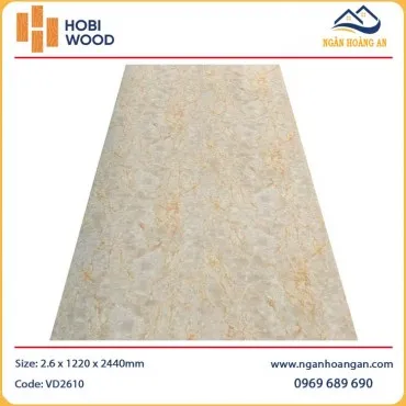 Tấm Ốp PVC Giả Vân Đá HobiWood VD2610