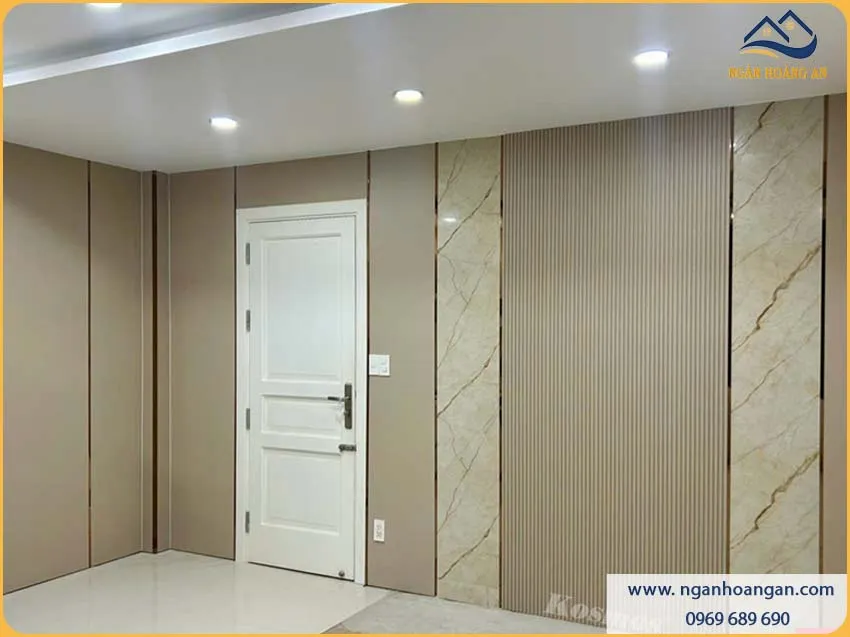 Tấm Ốp Lam Sóng Than Tre Kosmos 6S832 Vân Vải Ánh Kim Tấm Ốp Lam Sóng Than Tre Kosmos 6S832 Vân Vải Ánh Kim