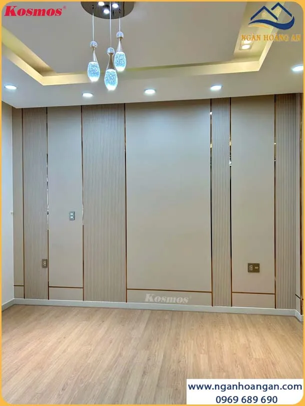 Tấm Ốp Lam Sóng Than Tre Kosmos 6S832 Vân Vải Ánh Kim Tấm Ốp Lam Sóng Than Tre Kosmos 6S832 Vân Vải Ánh Kim