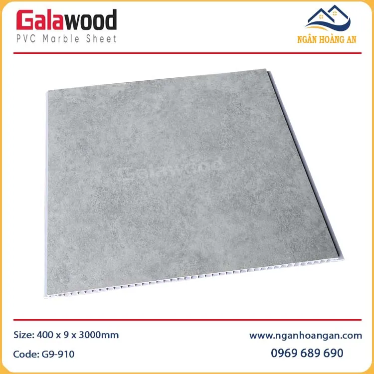Tấm Ốp Tường Nano Giả Bê Tông Galawood G9-910 Tấm Ốp Tường Nano Giả Bê Tông Galawood G9-910