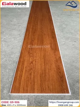 Tấm Nhựa Ốp Tường Nano Giả Gỗ Galawood G9-906