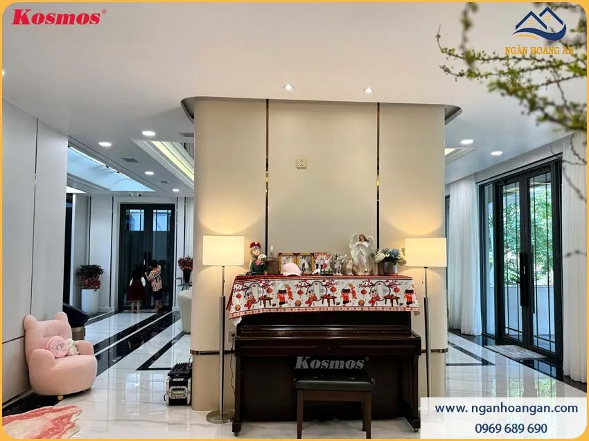 Tấm Ốp Than Tre Vàng Nhạt Hiệu Ứng Xoáy Kosmos TT-852 Tấm Ốp Than Tre Vàng Nhạt Hiệu Ứng Xoáy Kosmos TT-852