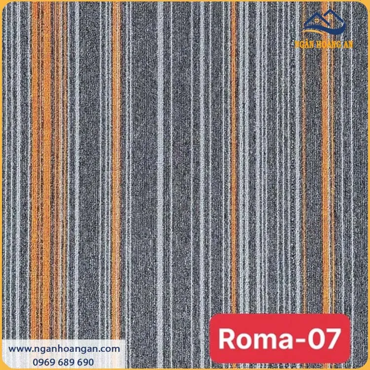 Thảm Tấm Trải Sàn Phòng Khách Roma 07 50x50cm Thảm Tấm Trải Sàn Phòng Khách Roma 07 50x50cm