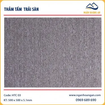 Tấm Thảm Trải Sàn Văn Phòng HTC-03 50x50 cm
