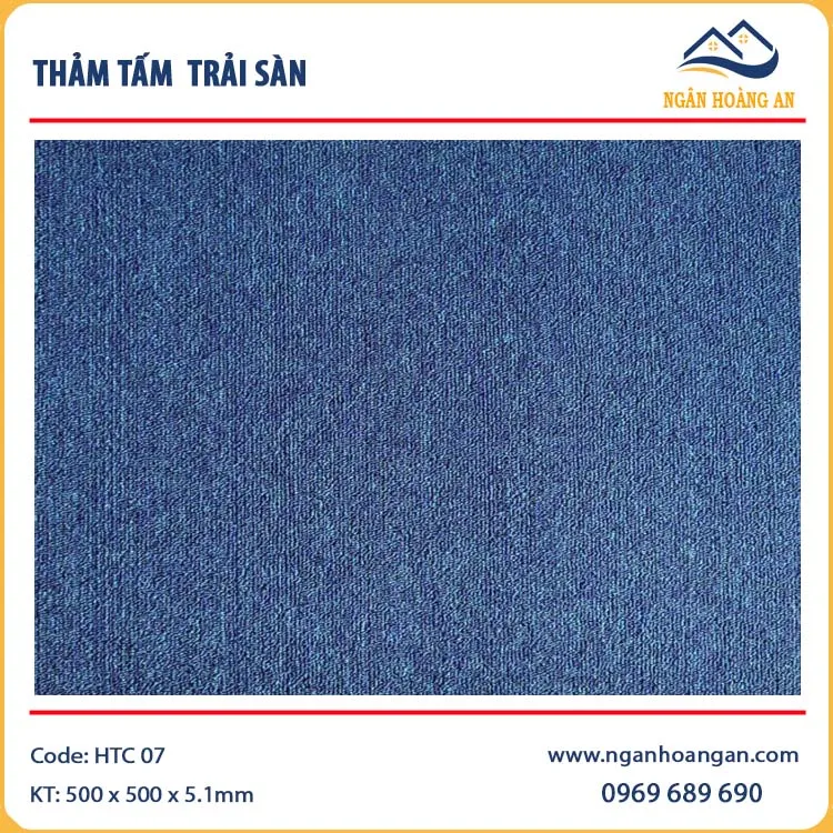 Tấm Thảm Trải Sàn Văn Phòng HTC-07 50x50 cm Tấm Thảm Trải Sàn Văn Phòng HTC-07 50x50 cm