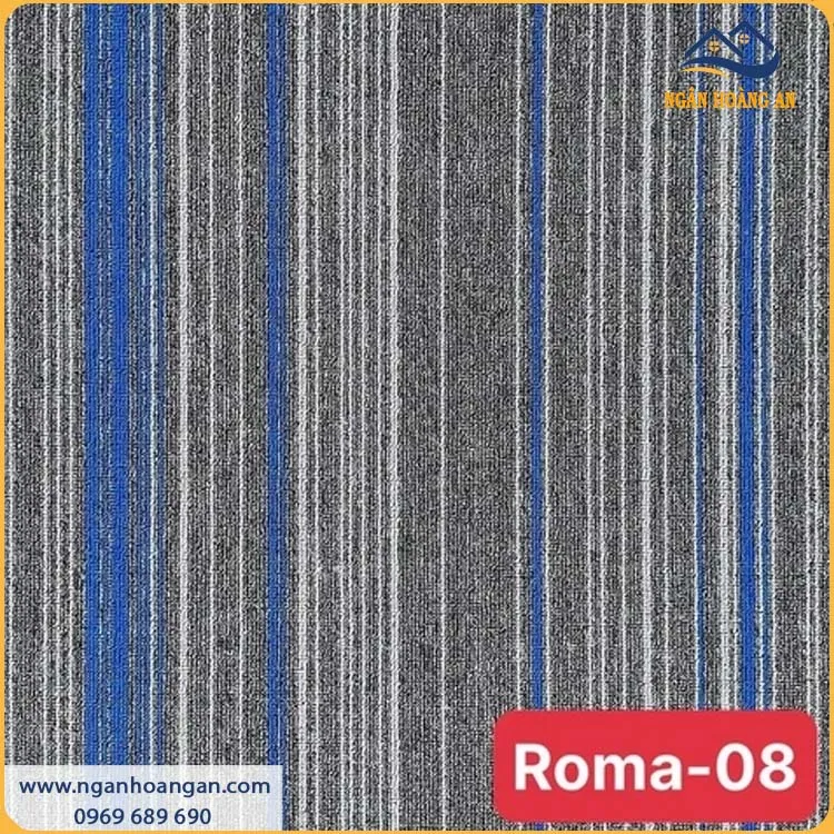 Tấm Thảm Trải Sàn Văn Phòng Roma 08 50x50cm