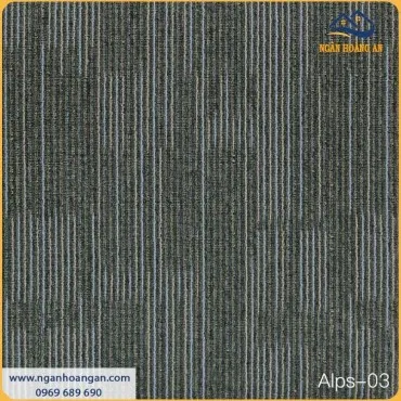 Thảm Tấm Trải Sàn Văn Phòng ALPS-03 50x50cm