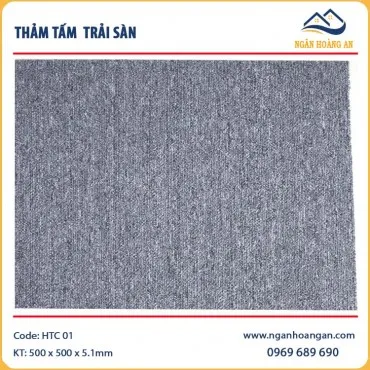 Thảm TấmTrải Sàn Văn Phòng HTC-01 50x50 cm