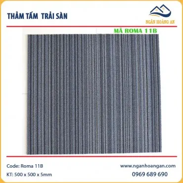 Thảm Tấm Trải Sàn Văn Phòng Roma 11B 50x50cm
