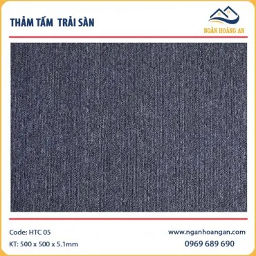 Thảm Tấm Trải Sàn Phòng Khách HTC-05 50x50 cm