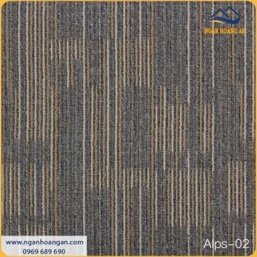 Thảm Tấm Trải Sàn Văn Phòng ALPS-02 50x50cm