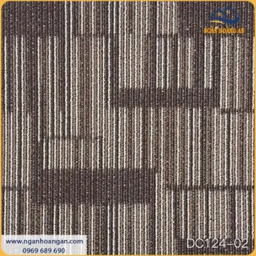Thảm Tấm Trải Sàn Văn Phòng DC124-02 50x50 cm