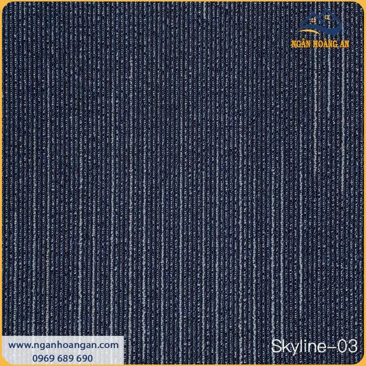 Thảm Tấm Trải Sàn Văn Phòng Skyline-03 50x50 cm