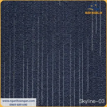 Thảm Tấm Trải Sàn Văn Phòng Skyline-03 50x50 cm