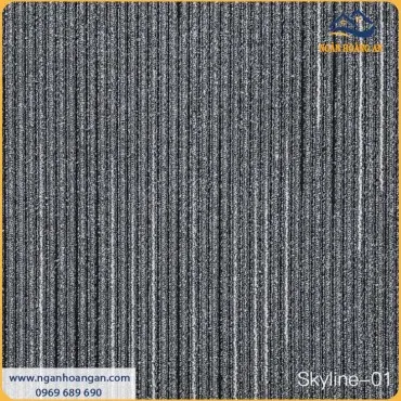 Thảm Tấm Trải Sàn Văn Phòng Skyline-01 50x50 cm