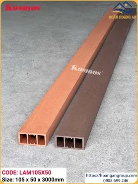 Thanh Lam Hộp Gỗ Nhựa Ngoài Trời Kosmos L105x50
