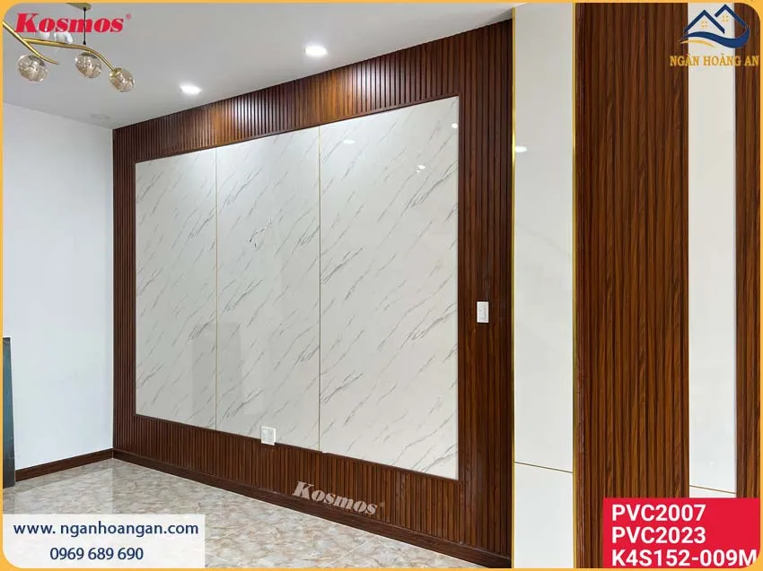 Khách Hàng Hài Lòng Tuyệt Đối Sau Khi Thi Công Ốp Tường PVC Giả Đá