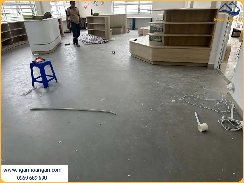 Sàn Nhựa Giả Xi Măng Có Khả Năng Chống Mối Mọt, Chống Ẩm Móc