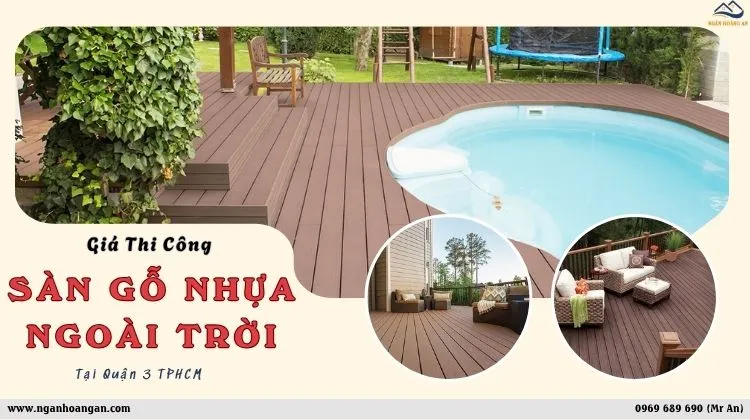Thi Công Sàn Gỗ Nhựa Ngoài Trời Tại Quận 3 TPHCM