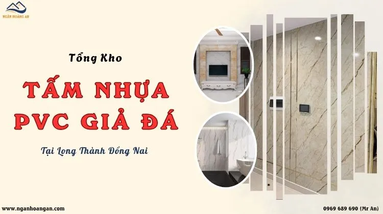 Tổng Kho Tấm Nhựa Ốp Tường PVC Giả Đá Uy Tín 