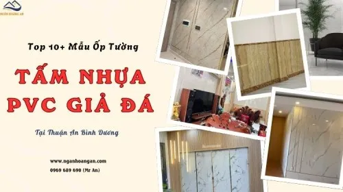 TOP 10+ Mẫu Ốp Tường PVC Giả Đá Đẹp Nhất Tại Thuận An Bình Dương